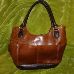 Tignanello Signature Leather Hobo Purse